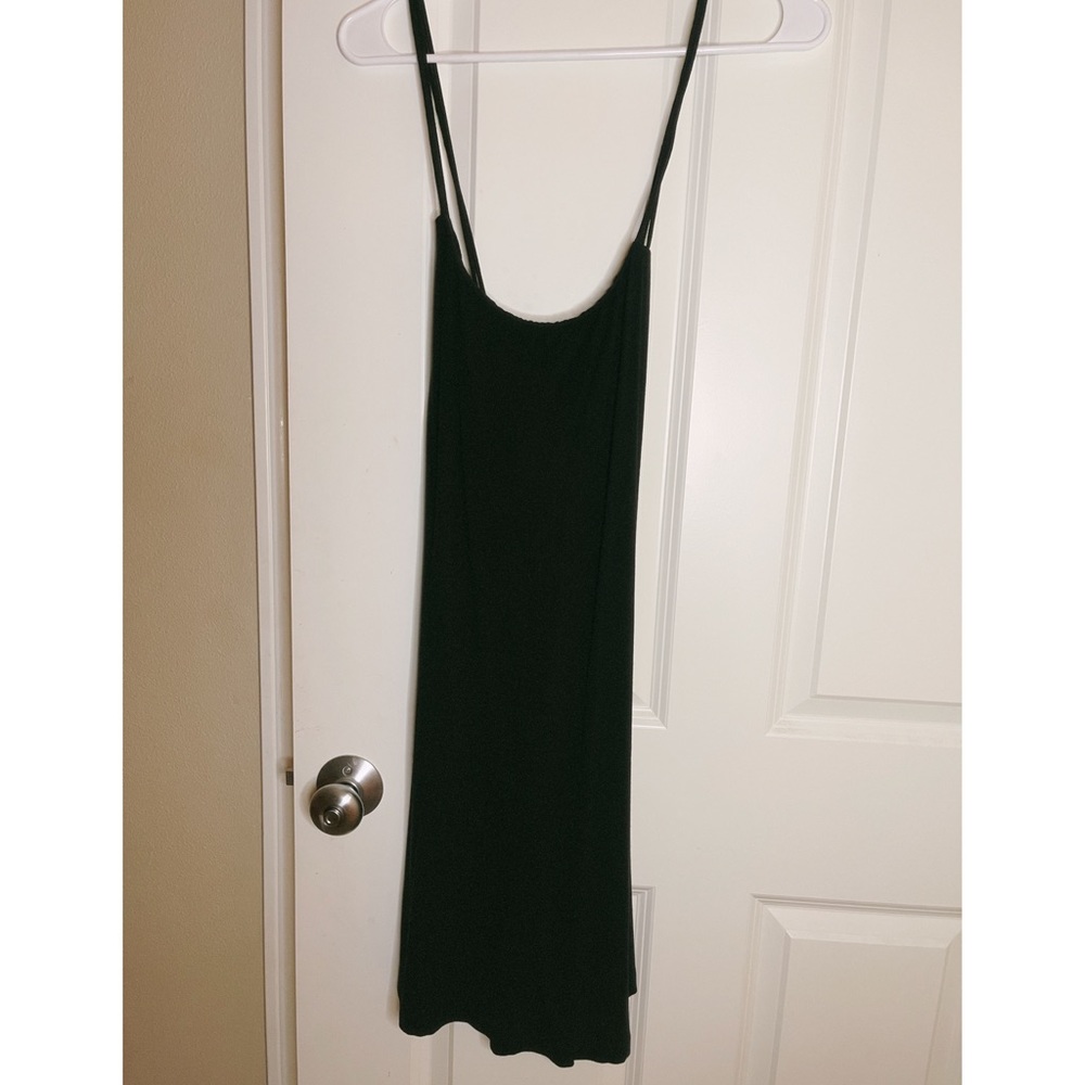 Tart Black summer dress with strap detail in the back